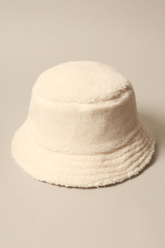 Sherpa Bucket Hat Ivory