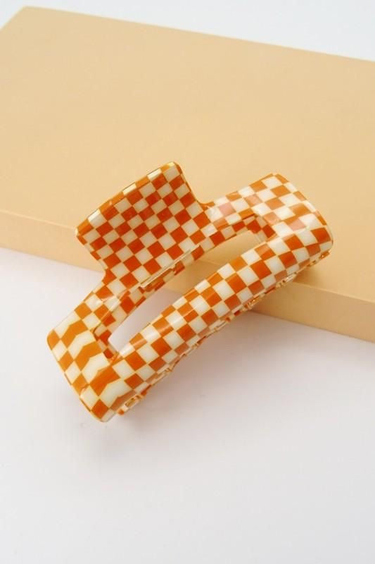 Checkered Claw - Orange
