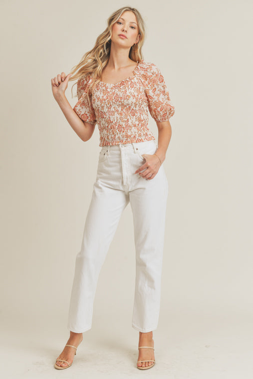 Dahlia Ruched Blouse